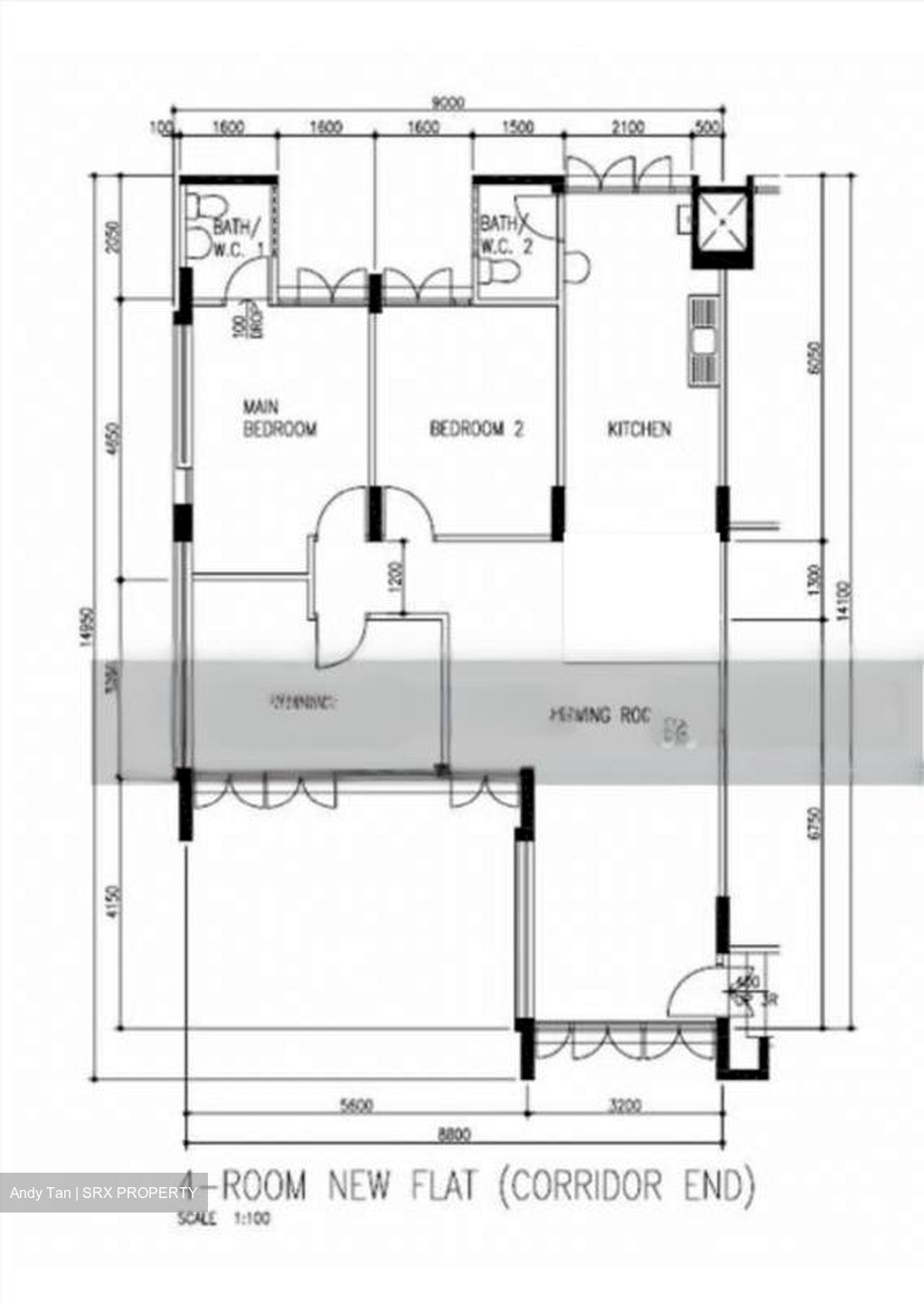 Blk 231 Tampines Street 21 (Tampines), HDB 4 Rooms #481431211